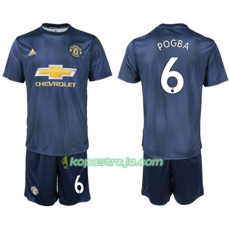 Billiga Fotbollströjor Manchester United ROGBA 6 Barn Tredje tröja 2018/19 Kortärmad